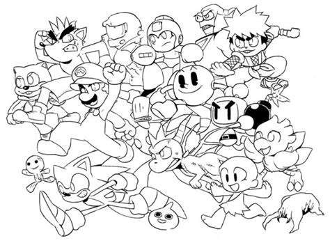 Learn how to draw people and character designs professionally, drawing for animation, comics, cartoons, games and more! Video game characters - Games Fan Art (36282563) - Fanpop
