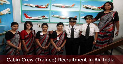 Is it your dream is to become a cabin crew? Cabin Crew Trainee Recruitment in Air India - Cabin Crew ...