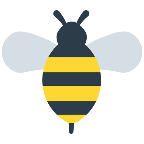 Honeybee Emoji Clipart Free Download Transparent Png Creazilla