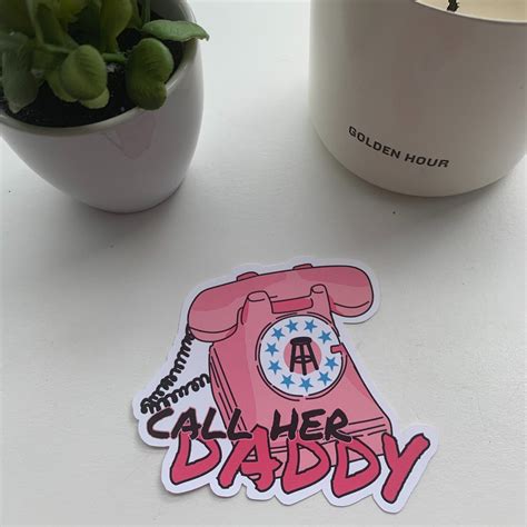 Call Her Daddy Sticker Chd Daddy Gang Alex Cooper Barstool Etsy