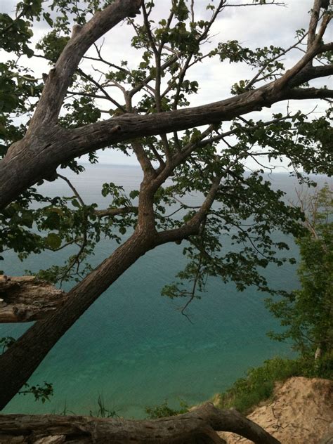 For your safety and to prevent erosion, do not descend the bluff to lake michigan. Pyramid Point | Favorite places, Pyramids, Outdoor