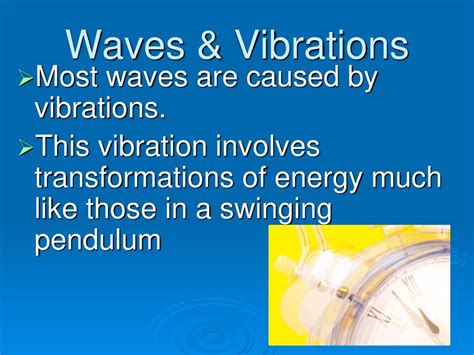 P Sci Unit 5 Waves Chapter Ppt Download