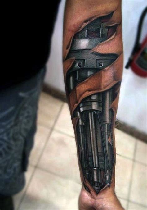 30 Tatuajes de mecánica (Con el significado)