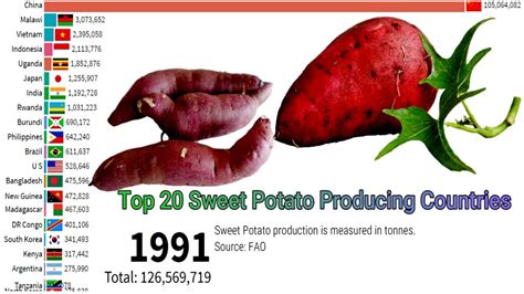 Top Sweet Potato Producing Countries Top Sweet Potato