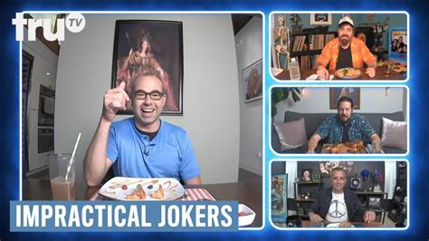 impractical jokers dinner party the infamous posters clip trutv youtube
