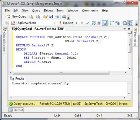 Functions In SQL Server A Beginner S Guide