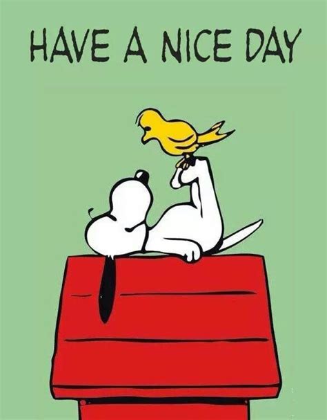 Have A Nice Day Snoopy Good Day