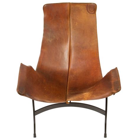 Leather Sling Chair By William Katavolos For Leathercrafters At Stdibs
