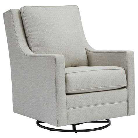signature design  ashley kambria  swivel glider accent chair