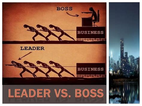 Ppt Leader Vs Boss Powerpoint Presentation Free Download Id7198599