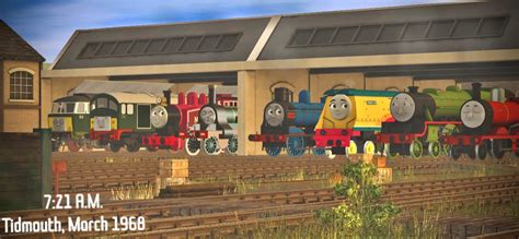 Trainz Images Morning At Tidmouth By Gnrj23 On Deviantart