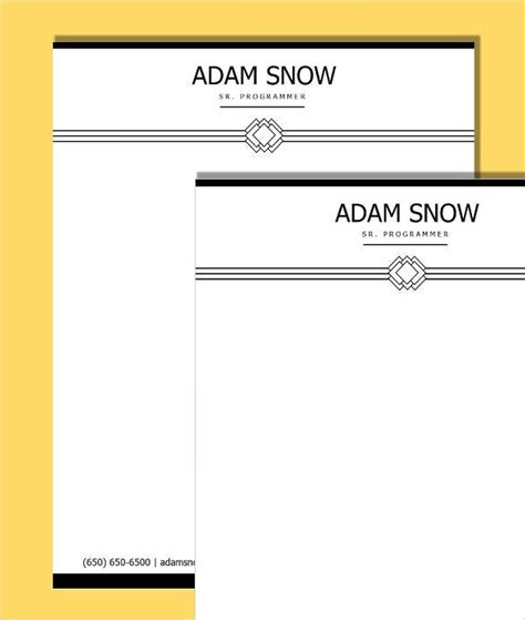 Sample letter format including spacing, font, salutation, closing, and what to include in each paragraph. Personal Letterhead Template - 17+ Free PSD, EPS, AI, Illustrator Format Download | Free ...