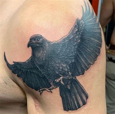 Pin On Crow Tattoos
