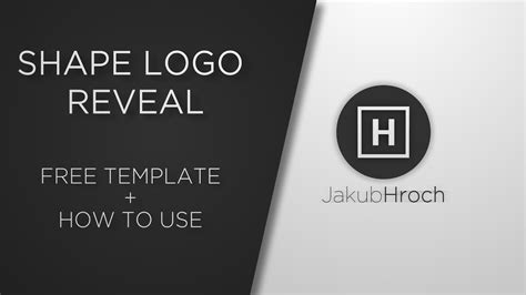Excellent as an opener, intro, outro to your presentations, slideshows, events, promos and social. Adobe After Effects - Shape Logo Reveal |FREE TEMPLATE ...