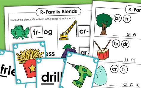 R Blend Words Word Lists And Worksheets 10 Free Printables