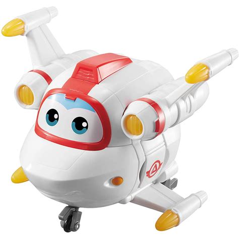 Super Wings Transforming Astro Toy Figure 5 Scale White Walmart