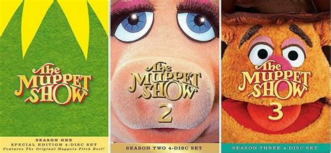 The Muppet Show Tv Series Complete Seasons 1 2 3 Dvd Bundle Sets One