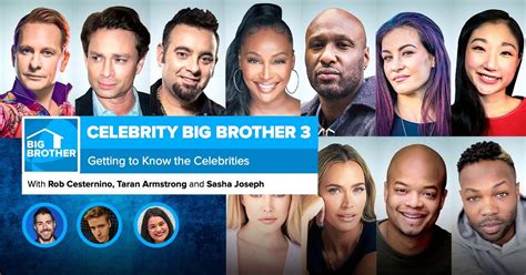 Celebrity Big Brother 3 Getting To Know The Celebrities