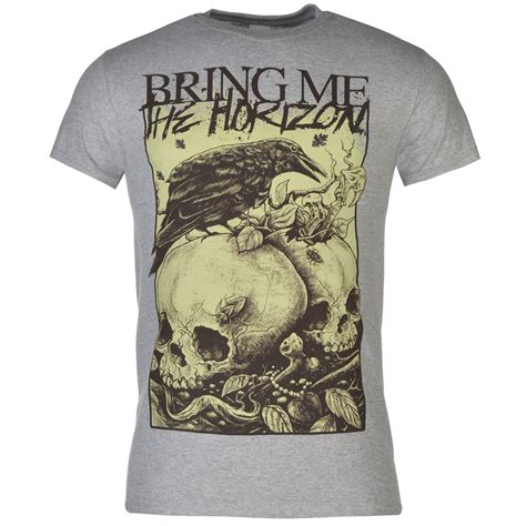 Band Tees Mens Bring Me The Horizon Bmth T Shirt Short Sleeve Printed