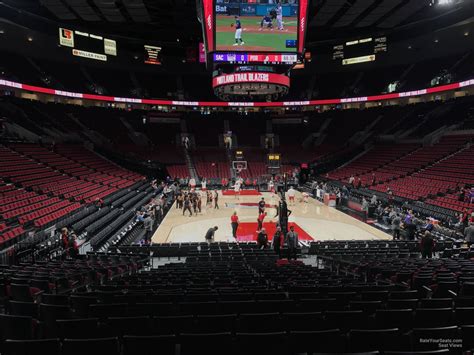 Section 107 At Moda Center Portland Trail Blazers