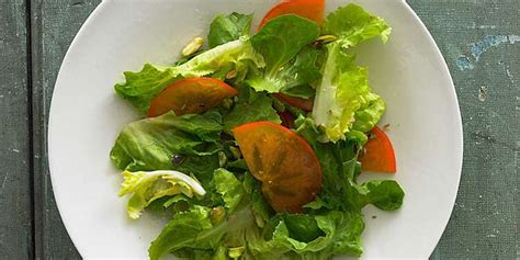 Persimmon And Escarole Salad Recipe Martha Stewart