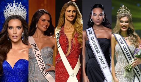miss universe 2023 the top 5 of the possible contestants to win the crown