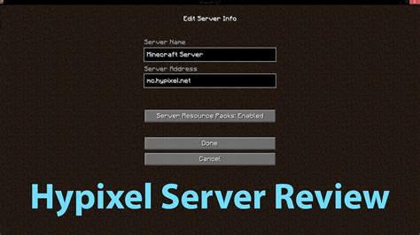 What Is Hypixels Server Address 2020 Hypixels Server Saying Cant