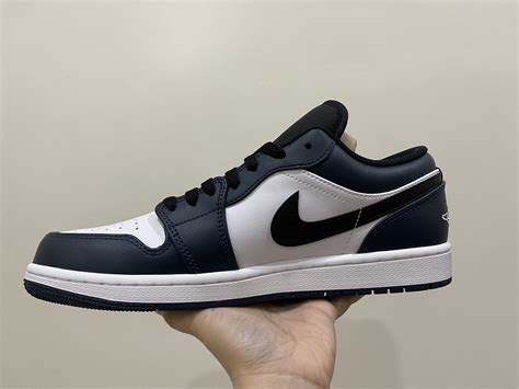 Air Jordan 1 Low “dark Teal” Mens Fashion Footwear Sneakers On