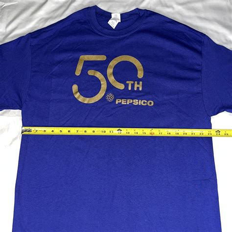 Pepsico T Shirt 50th Anniversary Pepsi Cola Soft Drin Gem