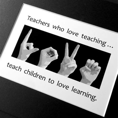 Teachers Who Love Teachingteach Children To Love Learning Etsy