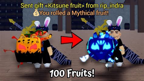 Omg Ripindra Gave Me Mythical Fruit Kitsune Fruit Youtube