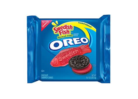 Swedish Fish Oreos Are Now A Real Thing Because Why Not Oreo Flavors