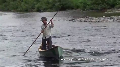 Poling A Canoe Youtube