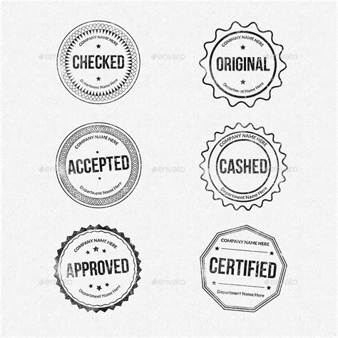 Rubber Stamps Designs Collection Vol2 By Owpictures Graphicriver