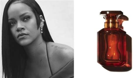 rihanna celebrates her fenty perfume selling out hours after launch with caviar in bed