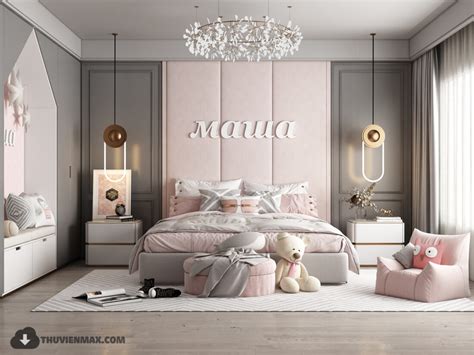 3d Model Interior Children Room 14 Free Download By Huyhieulee 3dzip