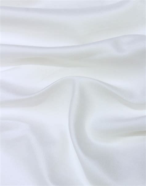 White Color Plain Poly Suede Dress Material Fabric Charu Creation