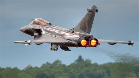 Rafale Fighter Aircraft Take Off