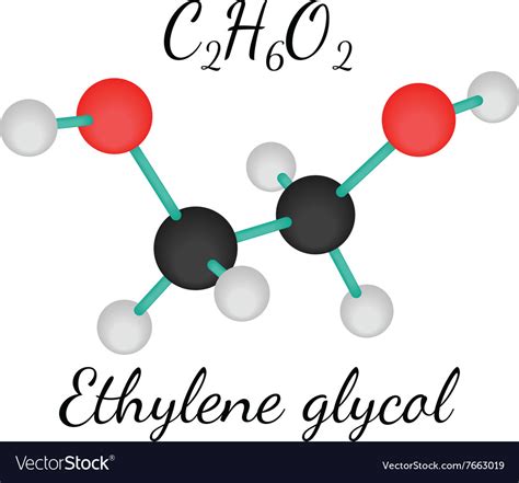 Ethylene Glycol Structural Formula