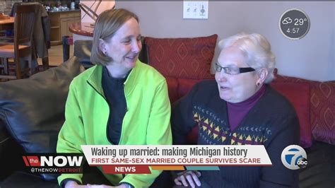 Waking Up Married Michigans First Same Sex Married Couple Survives Health Scare Youtube