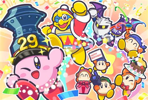 Kirby Completa 29 Anos Nintendo Blast