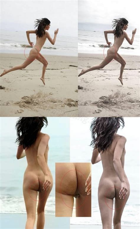 Kendall Jenners Pics Before And After Retouching Photos The
