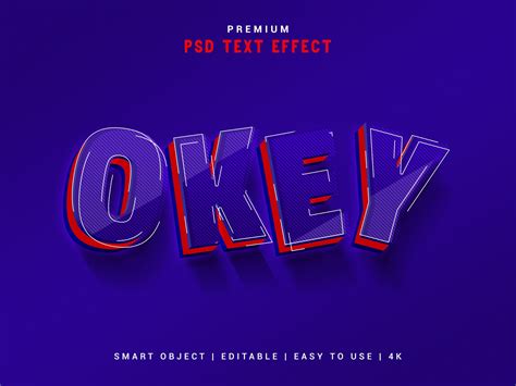 Okey Modern And Realistic Text Effect Generator By Jakaria Akash On
