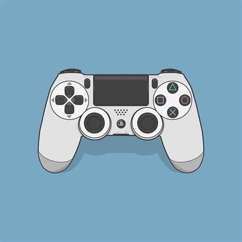Ps4 Controller Vector At Collection Of Ps4 Controller