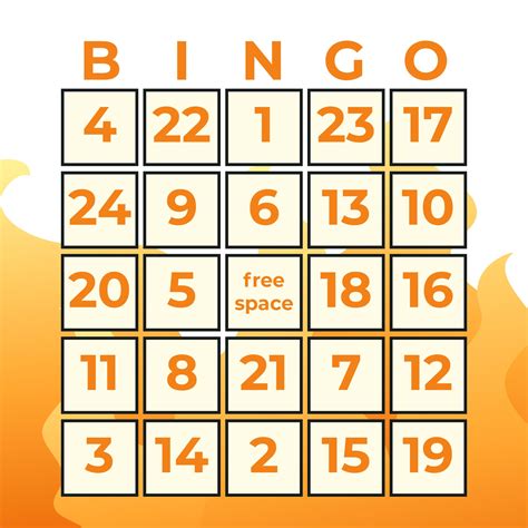 Printable Bingo Cards With Numbers 1 75 Beamnde