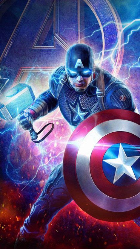 If you're in search of the best captain america shield wallpapers, you've come to the right place. Captain America Lifts Thor Hammer iPhone Wallpaper Free ...