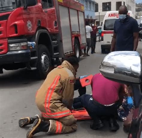 Unlicensed Teenage Driver Hits Woman Collides With Several Vehicles In Castries St Lucia