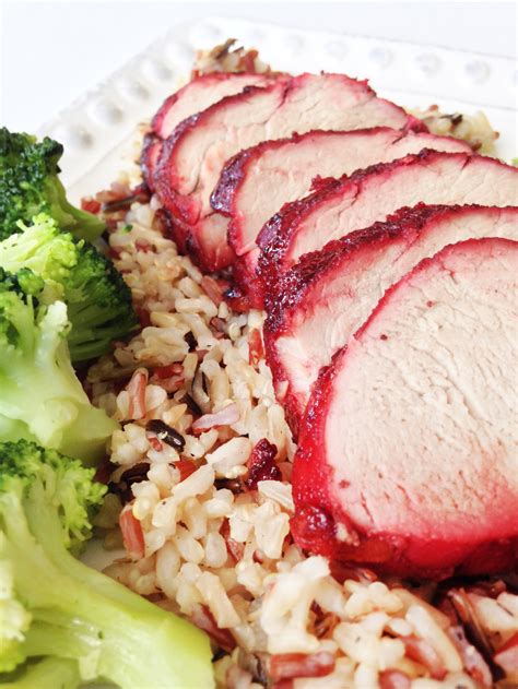 Place the pork on the rack and bake for 25 minutes, flip the pork and bake another 25 minutes. Healthified Chinese BBQ Pork (Char Siu) — The Skinny Fork