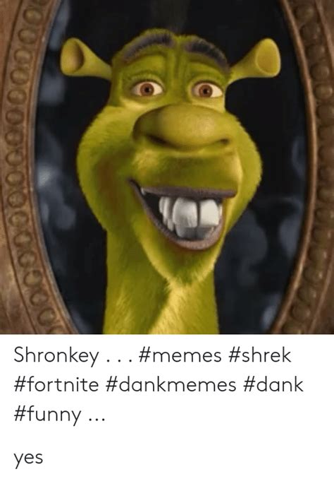 Funny Shrek Face Meme