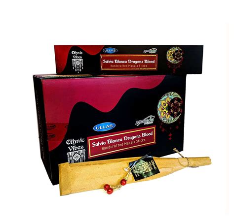 Incienso Salvia Blanca Dragons Blood Linea Ethnic Vibes - Premierhouz